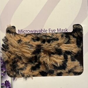 Leopard Print Microwavable Eye Mask